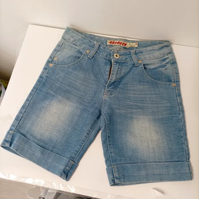 Lot 8 bas femme taille 40 : jeans, pantalons, shorts, cargo et fluide rouge LOT029 - photo numéro 3