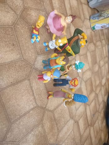 Lot figurines Simpson 2007