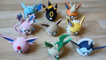 Pack Pokeballs Evoli et ses Évolutions 