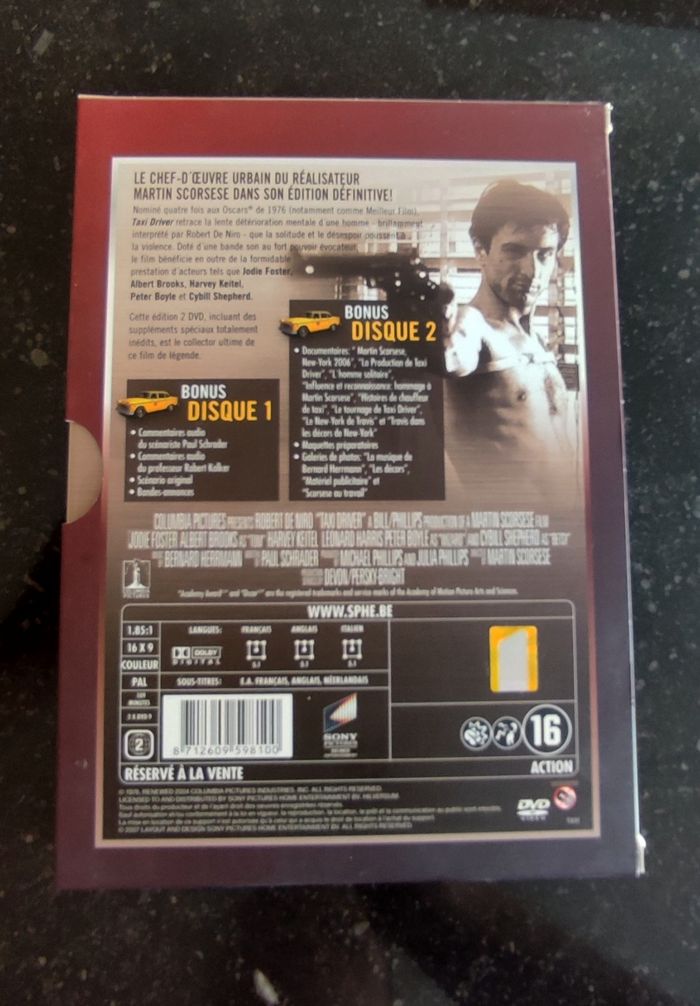 Taxi driver édition Deluxe 2 dvd's. - photo numéro 2