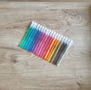 📚 Lot de 18 crayons Gel Pen #emyfleury_scolaire