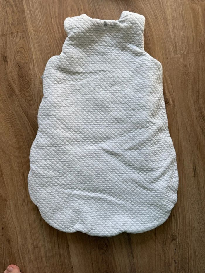 Gigoteuse turbulette Obaidi 1 6 mois très bon état couleur blanc bébé garçon fille - photo numéro 2