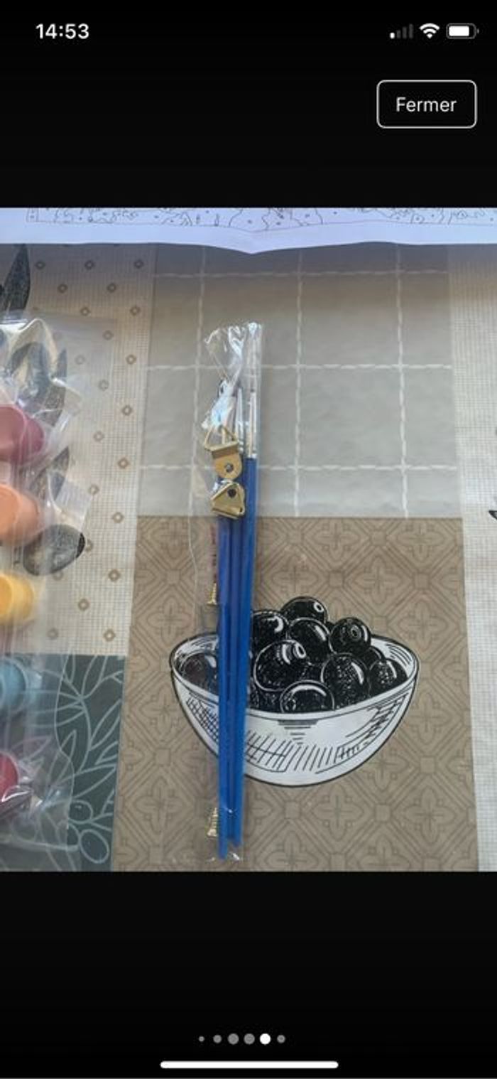 Kit complet de peinture par numéro - Neuf - photo numéro 8