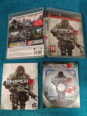 PS3 Sniper 2 ghost warrior limited edition