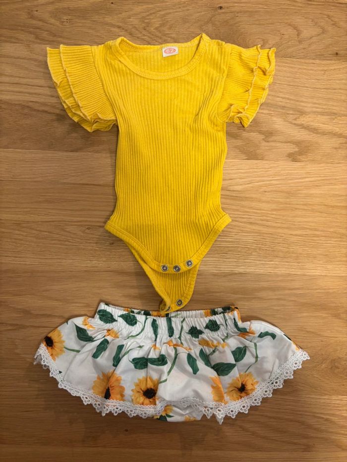 Ensemble tournesol 3mois