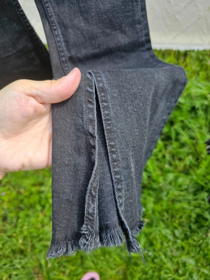 Jean évasé noir fille adolescente femme xxs - photo numéro 12