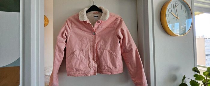 Veste velours intérieur doudou