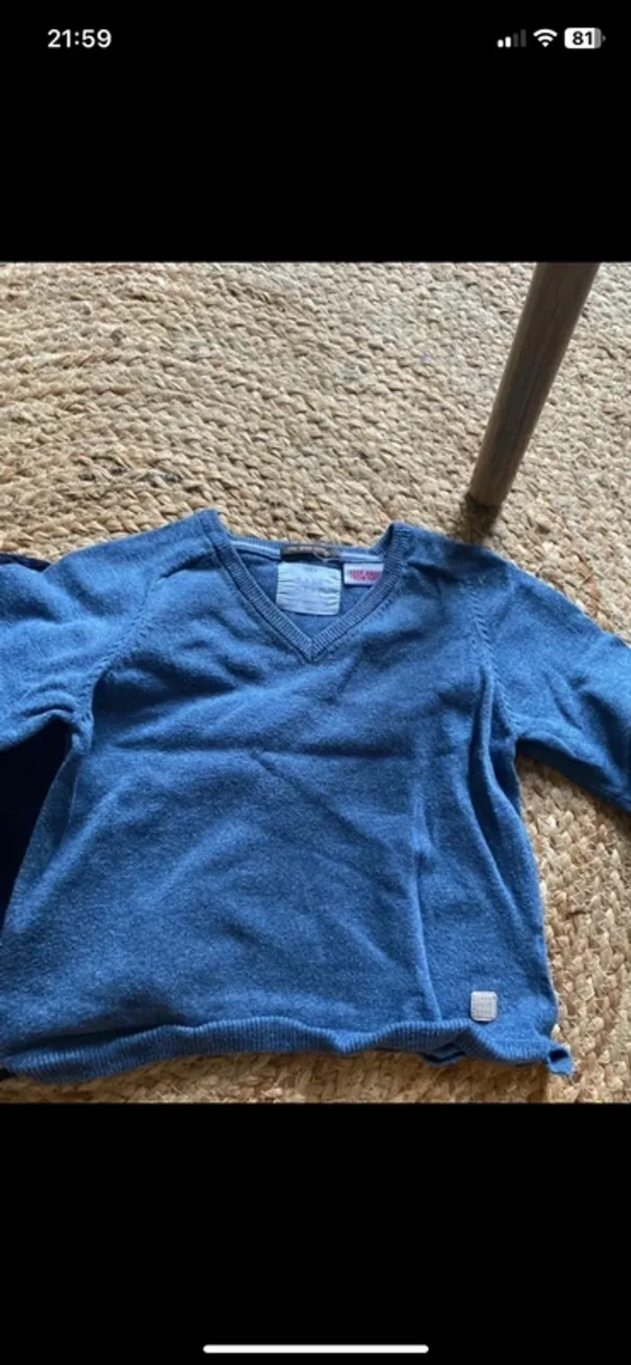 Pulls garçon 12 mois - photo numéro 4