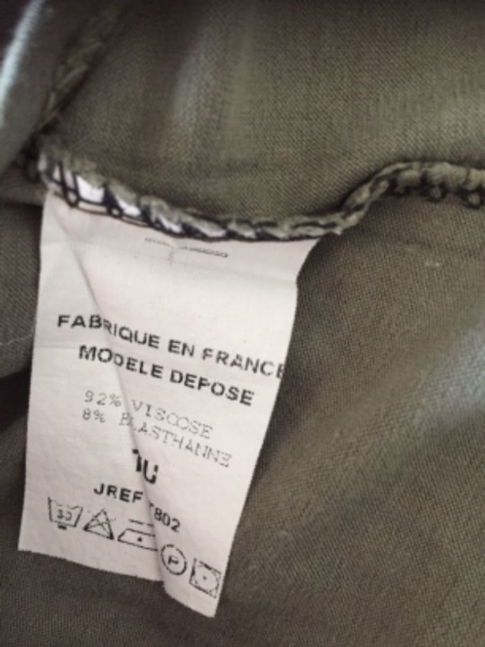 Débardeur kaki à perles 38 - photo numéro 5