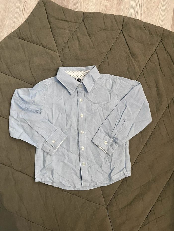 Chemise rayée bleu z