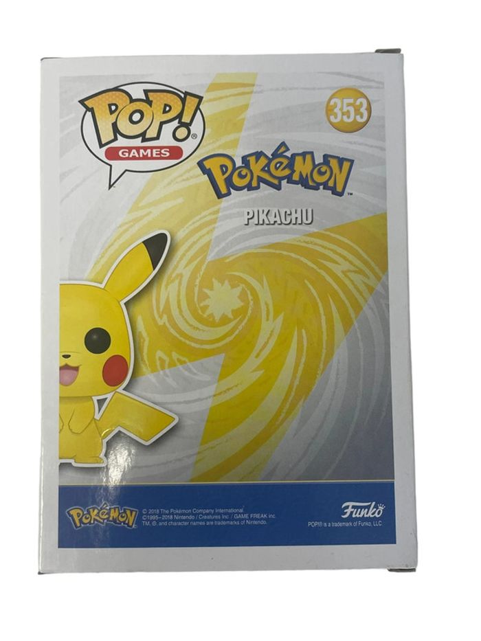 Figurine Funko Pop Pokémon Pikachu N•353 neuf - photo numéro 2
