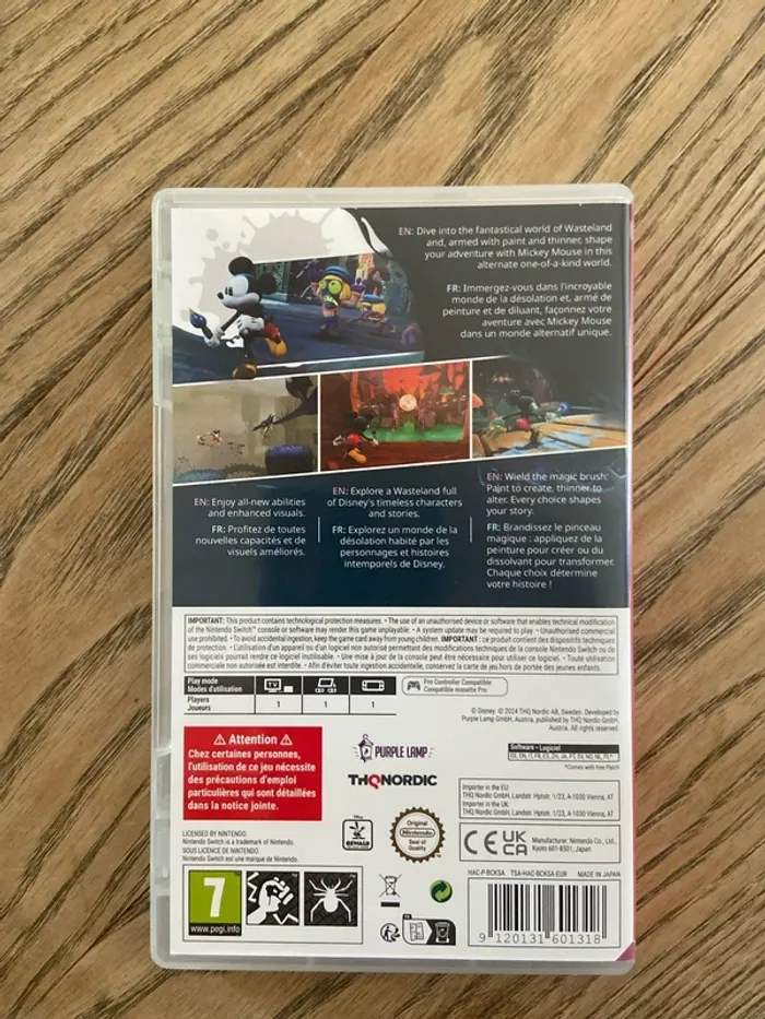 Epic Mickey Rebrushed Switch - photo numéro 2