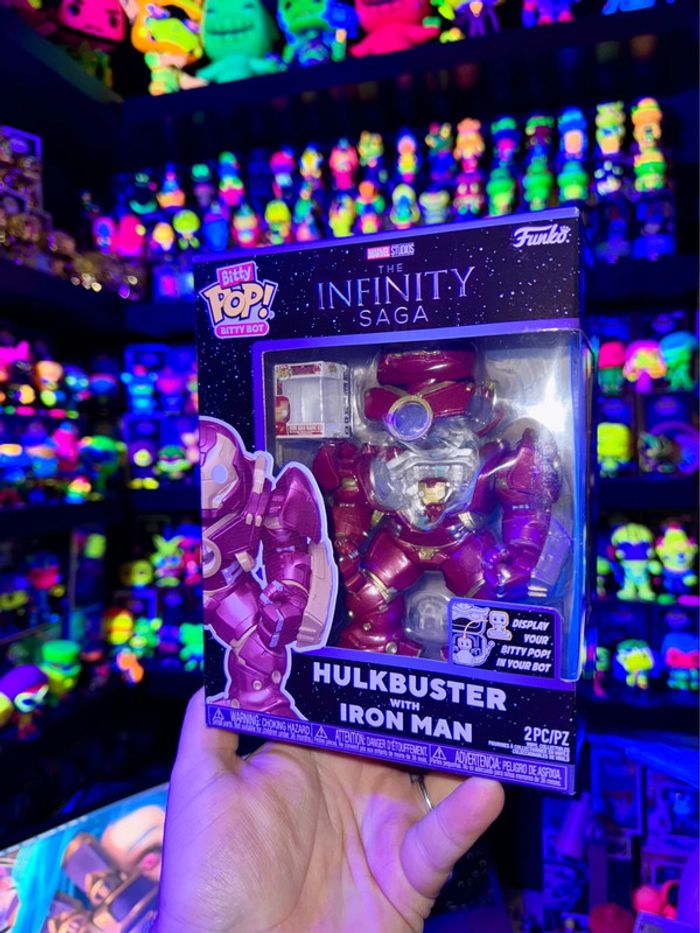 Funko Bitty Pop Marvel Hulkbuster With Iron Man