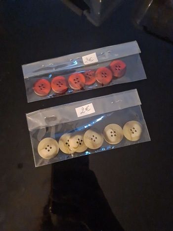 Lot boutons
