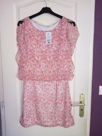 robe volantée gémo cérémonie taille 38 neuf étiquette