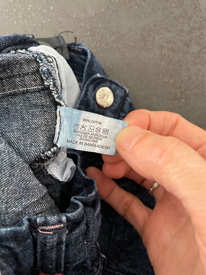 Jean fille 12 mois miss cutie - photo numéro 5