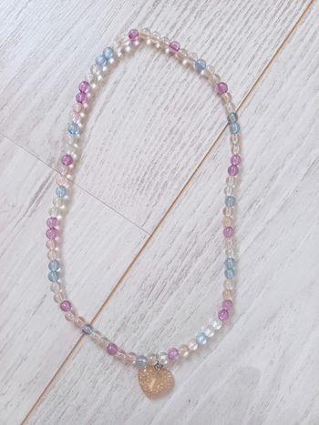 Collier cœur fille