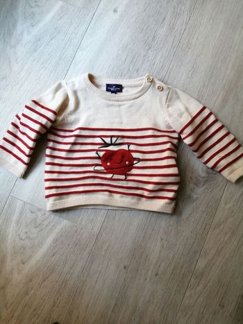 Pull sergent major 6mois