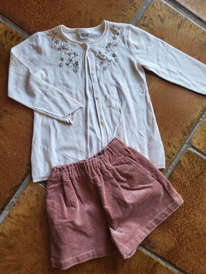 Ensemble tape à l'œil fille 3ans mi saison