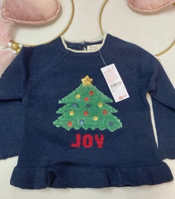 Pull bébé fille - noël - neuf - Zippy - Taille 12 mois