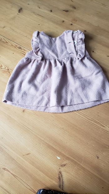 Robe rose pale 9 mois