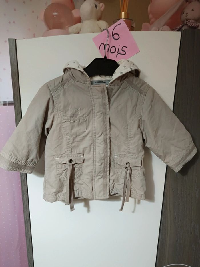 Manteau gris 6 mois