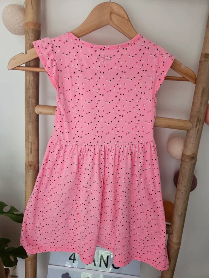 Robe rose à pois - photo numéro 3