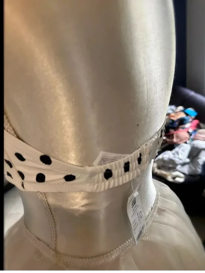 👙 Haut de maillot de bain Etam à pois – Neuf avec étiquette - photo numéro 2