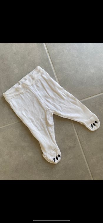 Pantalon de pyjama avec pied panda  🐼 1 mois