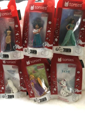 Lot de 6 tonies à partir de 4 ans