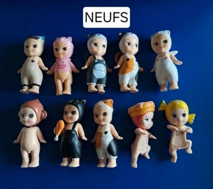 Lot de figurines NEUVES *copies personnages Sonny Angel* - photo numéro 2