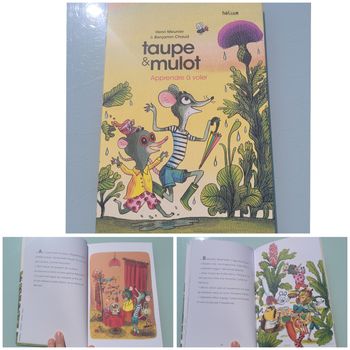 Les aventures de Taupe et Mulot tome 5 🦦 Apprendre à voler 🐀
