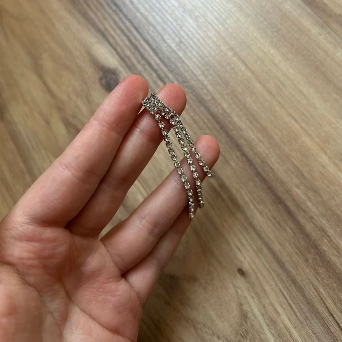 Boucles d’oreilles avec strass Neuves Shein - photo numéro 3