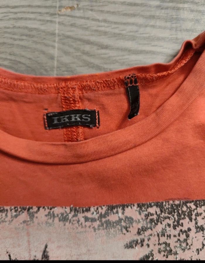 🙂 tee shirt IKKS garçon en 8 ans 🙂 - photo numéro 3