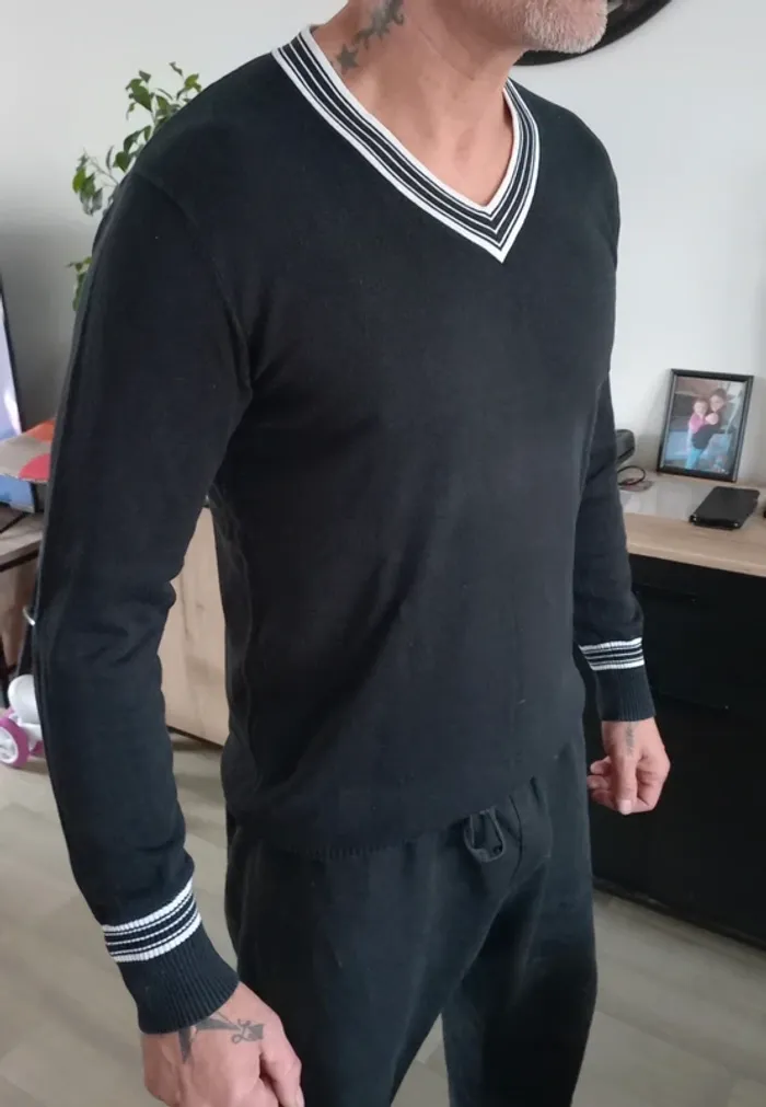 Pull noir Celio M - photo numéro 2