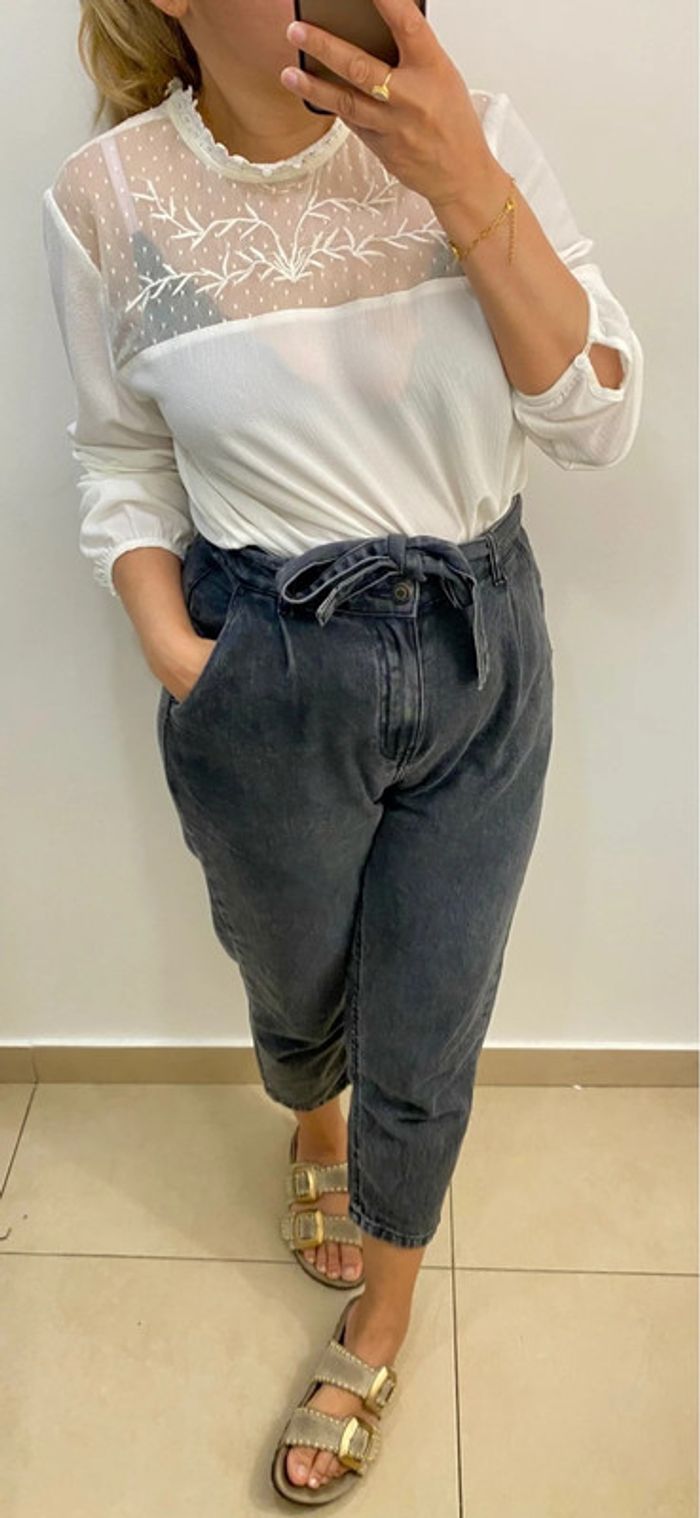 Blouse brodé Taille M - photo numéro 3