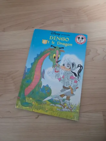 Livre disney dingo et le dragon