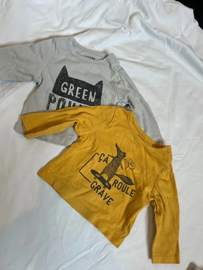 Lot t-shirt bébé