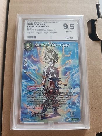 Carte gradee dragon ball master