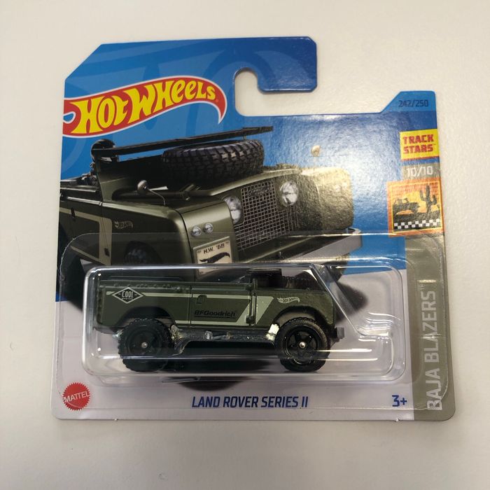 Miniature hot wheels Land Rover series II