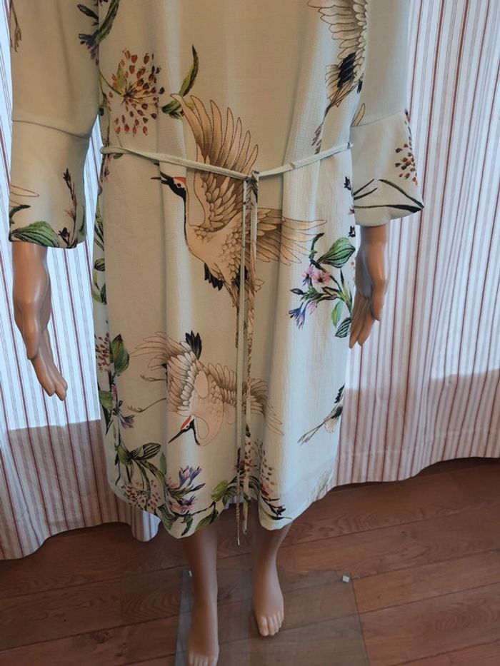 Jolie Robe Bel&Bo taille 38 fond tourquoise - photo numéro 9