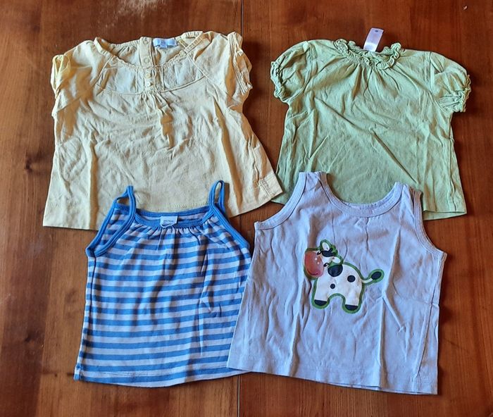 Lot de 17 vêtements fille,été, 12 mois - photo numéro 4