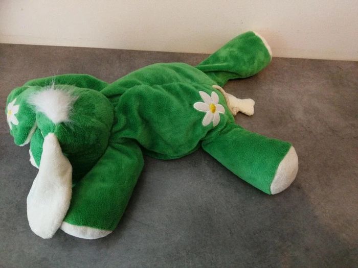 Peluche doudou chien hippie tout doux 45 cm - photo numéro 6