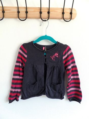 Gilet à rayures Orchestra 18 mois