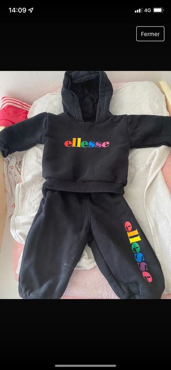 Ensemble survêtement bébé fille