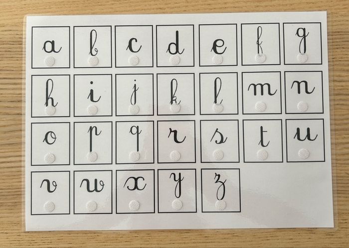 Fiche Montessori : Le loto de l’alphabet en attaché - photo numéro 2