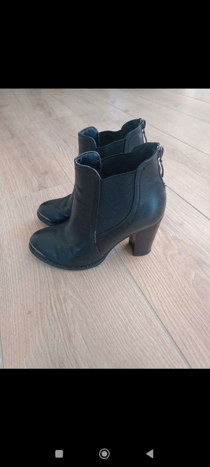 Bottines noires 37