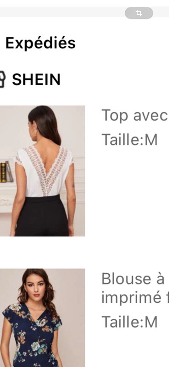 Débardeur SHEIN blanc dentelle - photo numéro 5