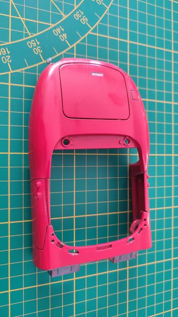 Carcasse avec coffre pièce détachée miniature Bburago Burago Jaguar type E 1961 1/18 1/18e 1/18ème #