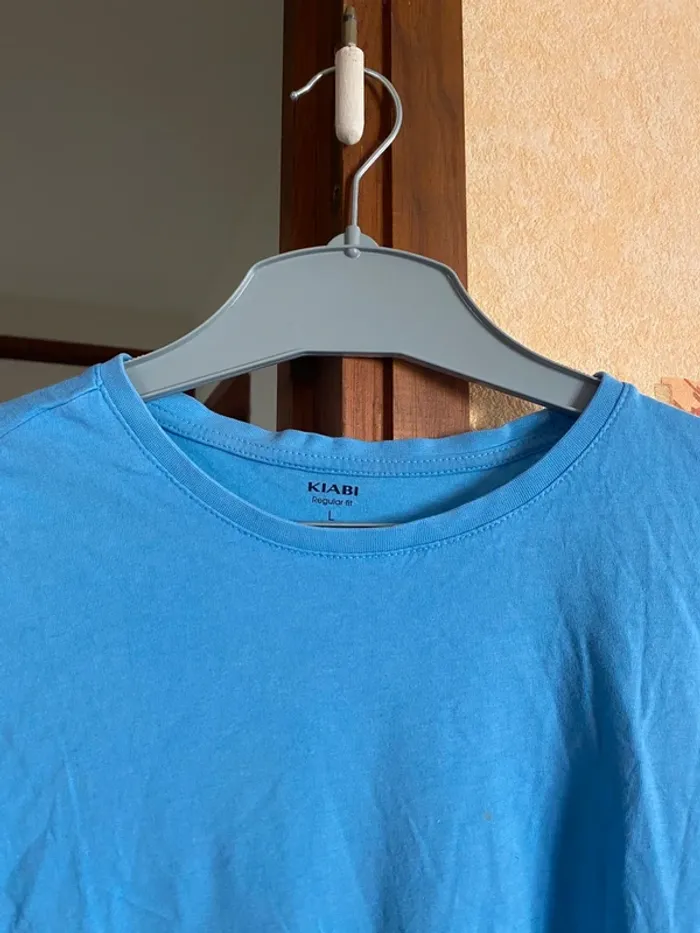 Tee-shirt homme Kiabi taille L 💙 basique stylé – très bon état ! - photo numéro 2